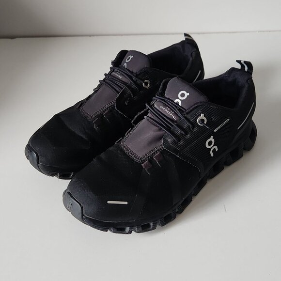 *SOLD* ON RUNNING | Cloud 5 Textile Synthetic Black Trainers sneakers sz 6.5 - Picture 2 of 6